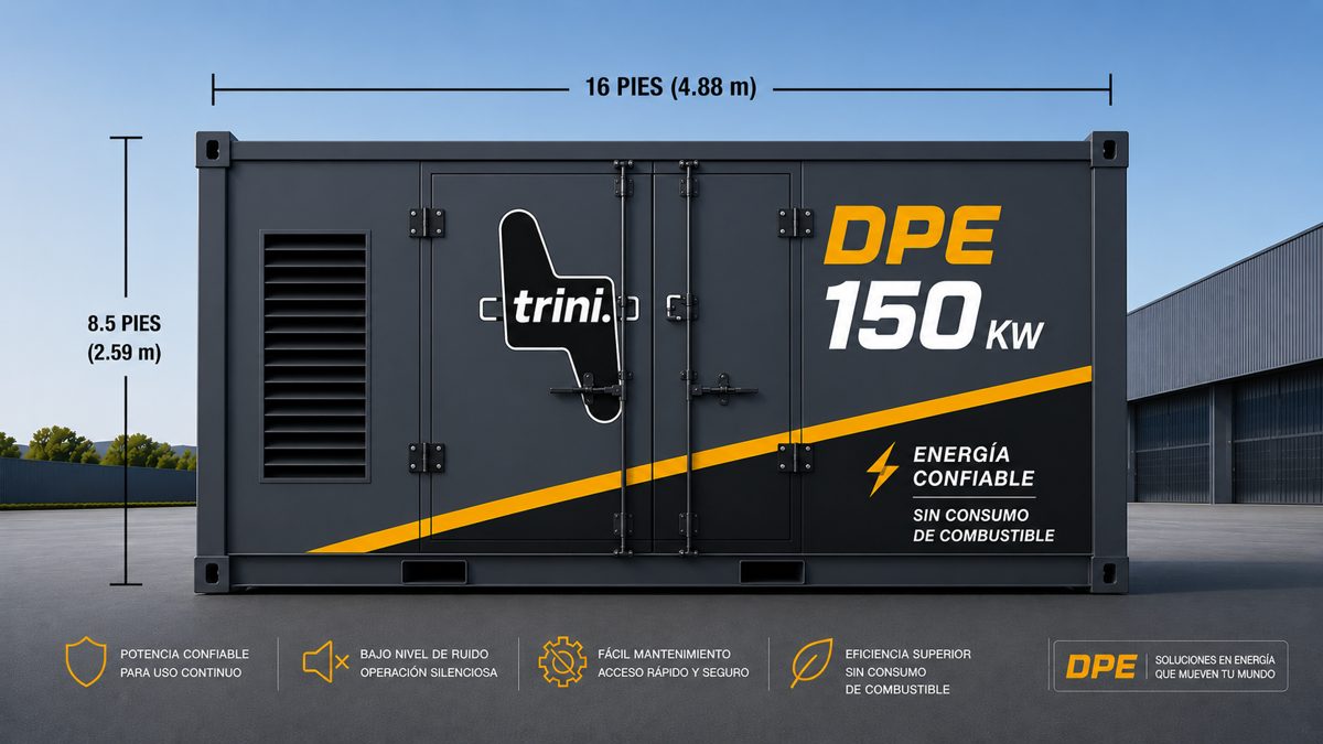 Generador DPE 150 KW